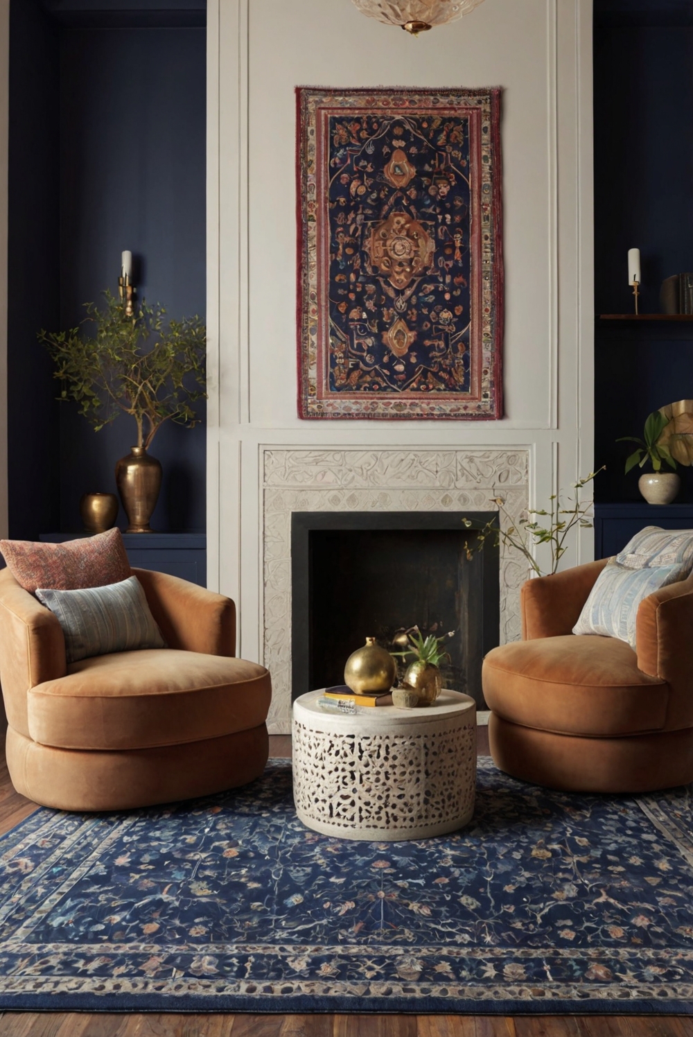 How to Incorporate a Moroccan Rug in a Modern Living Room? - West Pear ...