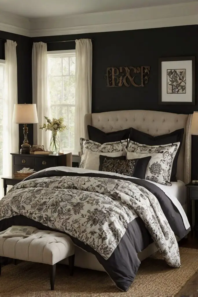 bedroom decor, luxury bedding, duvet cover, designer pillow