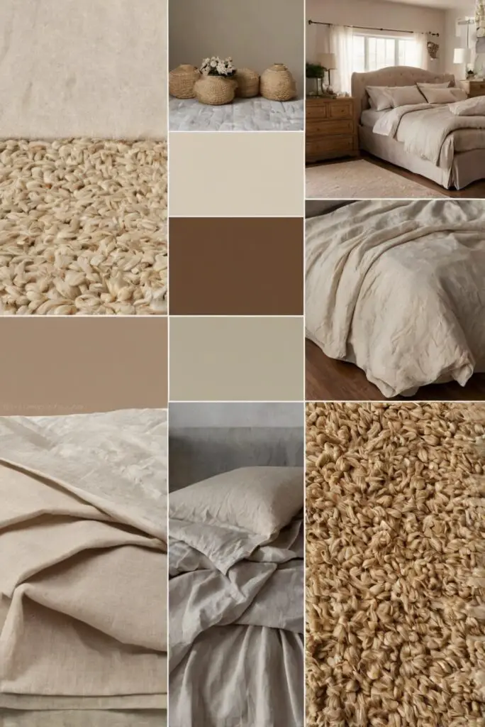 bedding materials, cotton bedding, silk bedding, linen bedding