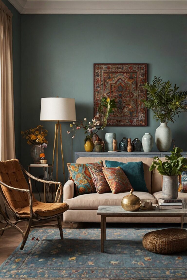15 Bohemian Living Room Color Combos to Refresh Your Space in 2025 ...