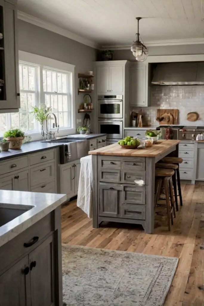 farmhouse kitchen paint colors, interior design farmhouse, farmhouse decor ideas, kitchen paint color ideas