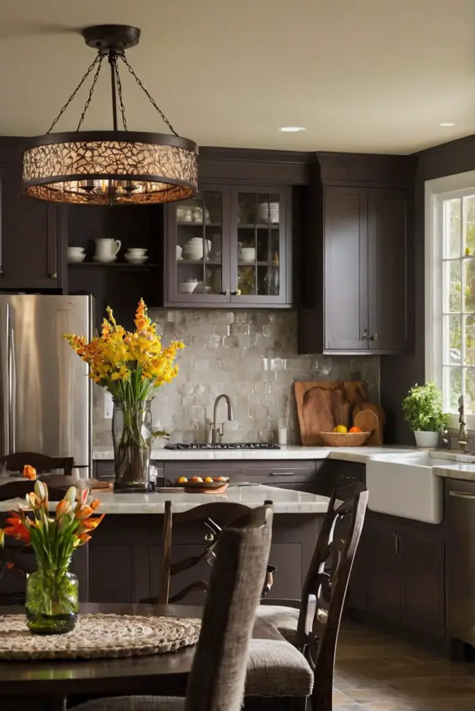 lighting fixtures, kitchen lighting, color schemes, interior design ideas