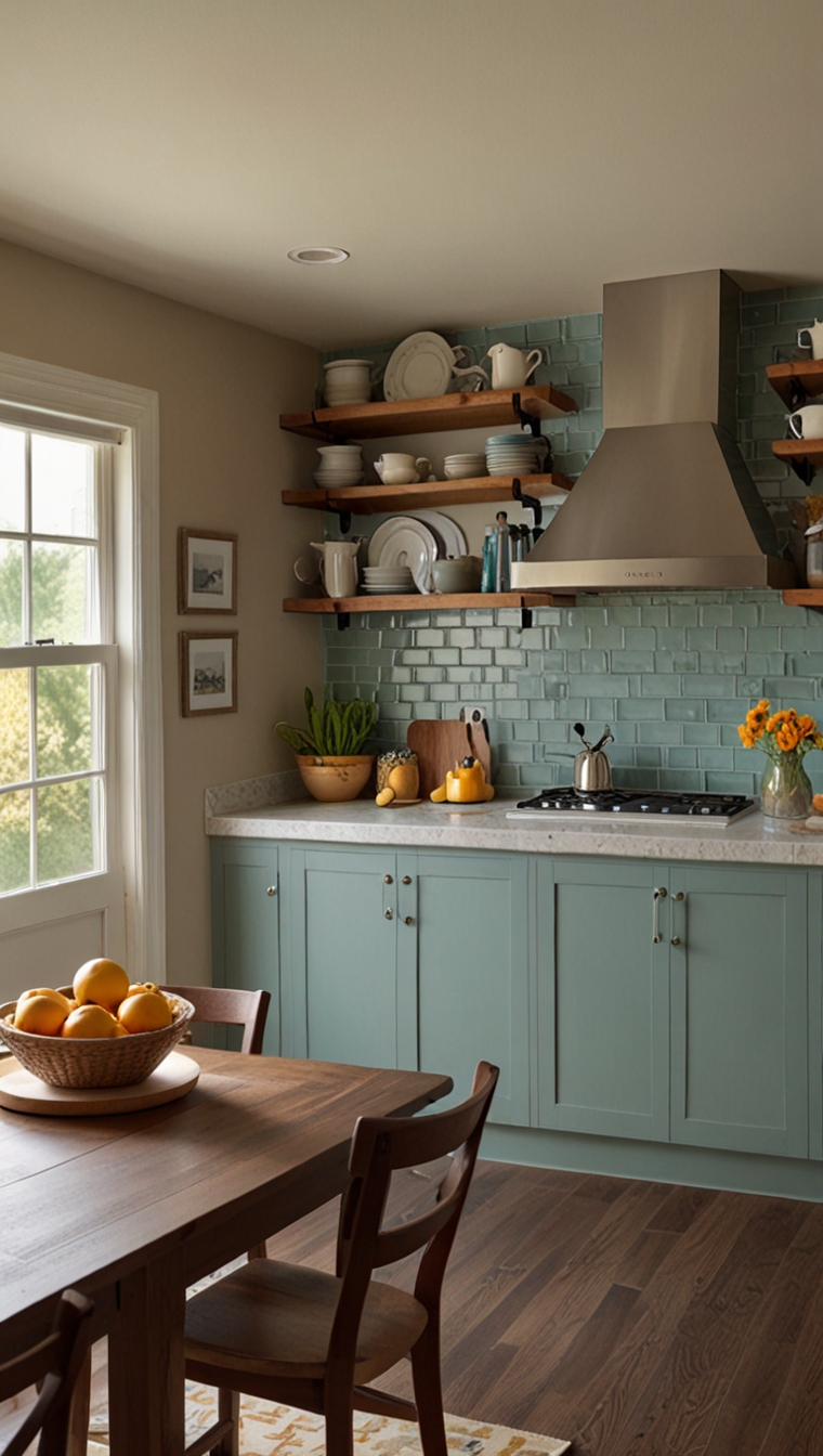 Kitchen Fixture Colors What are some ways to incorporate color into your kitchen through ...