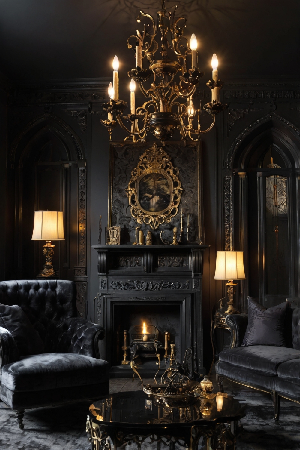 Upgrade Your Living Room: Best 5 Gothic Ideas for a Stunning Look ...