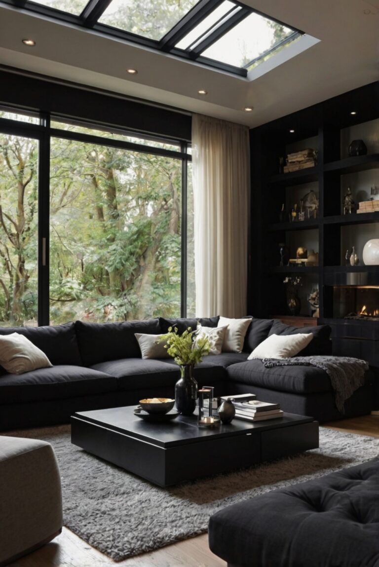 Stunning Black Living Room Ideas: Upgrade Your Space Instantly Edited ...