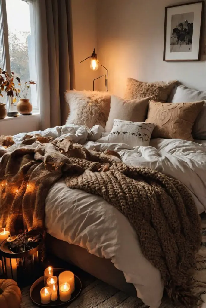 Upgrade Your Bedroom Decor, Luxury Bedding, Cozy Blankets, Fall Bedroom Makeover, Stylish Cushions