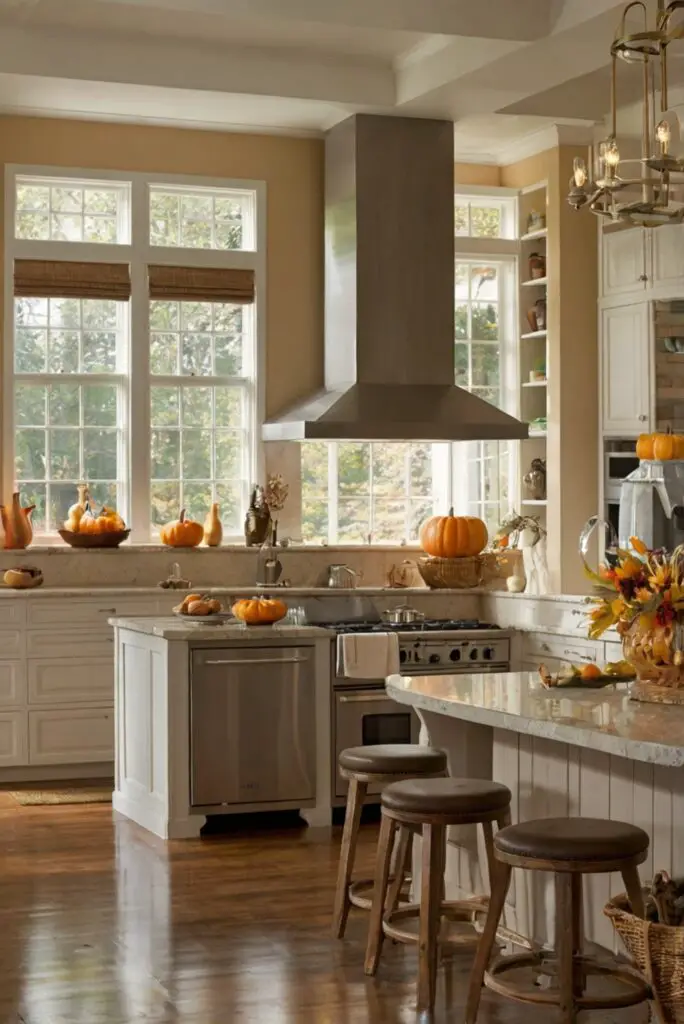 Sherwin Williams paint colors, Fall kitchen decor, Autumn kitchen colors, Bold kitchen wall colors, Rich kitchen color palettes