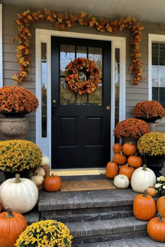 fall porch decor, porch design, autumn decorations, outdoor space, seasonal home decor