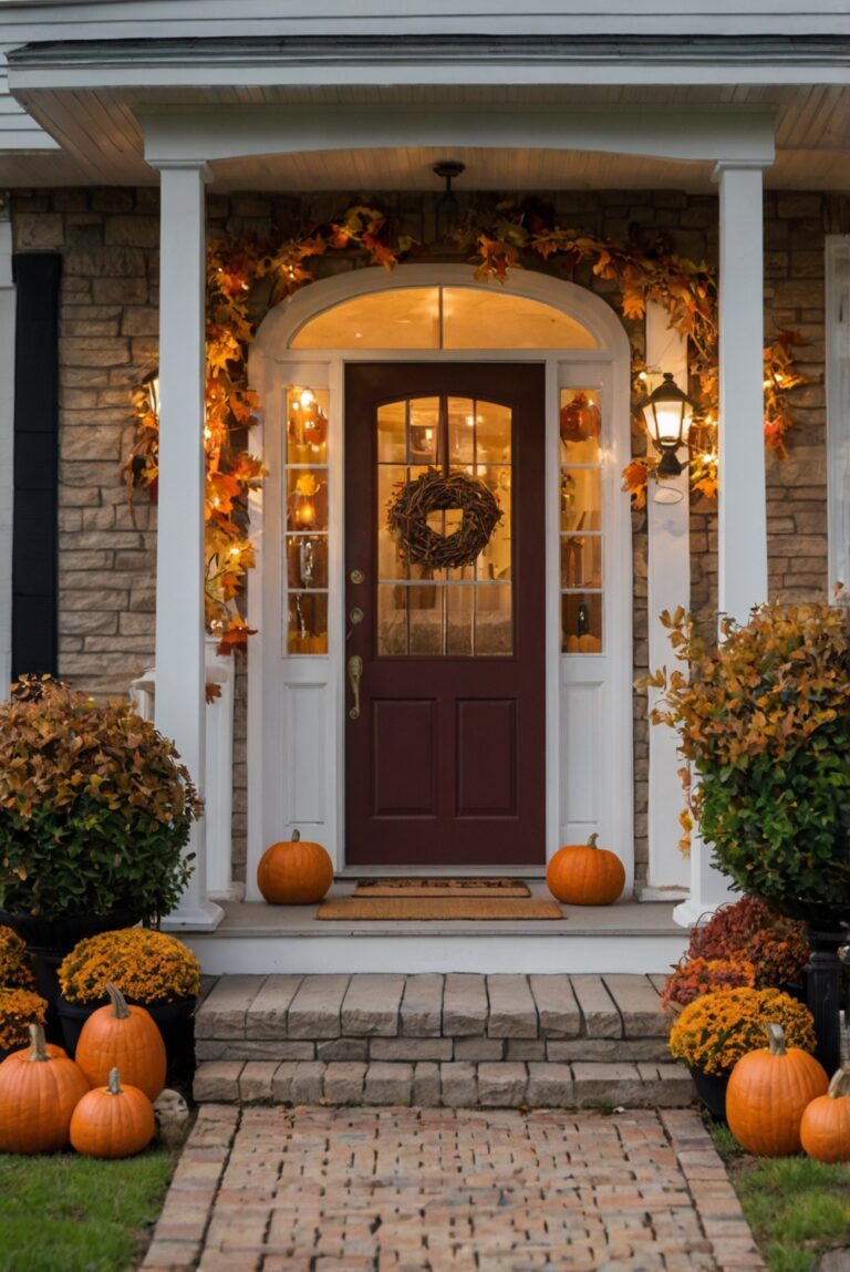 Upgrade Your Entryway with Stunning Fall Porch Decor Ideas - West Pear ...