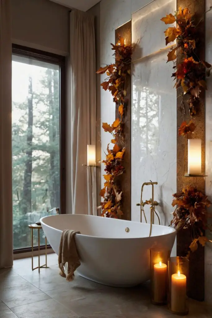 stunning bathroom decor ideas, bathroom remodel inspiration, luxury bathroom upgrades, spa-like bathroom makeover, elegant bathroom design