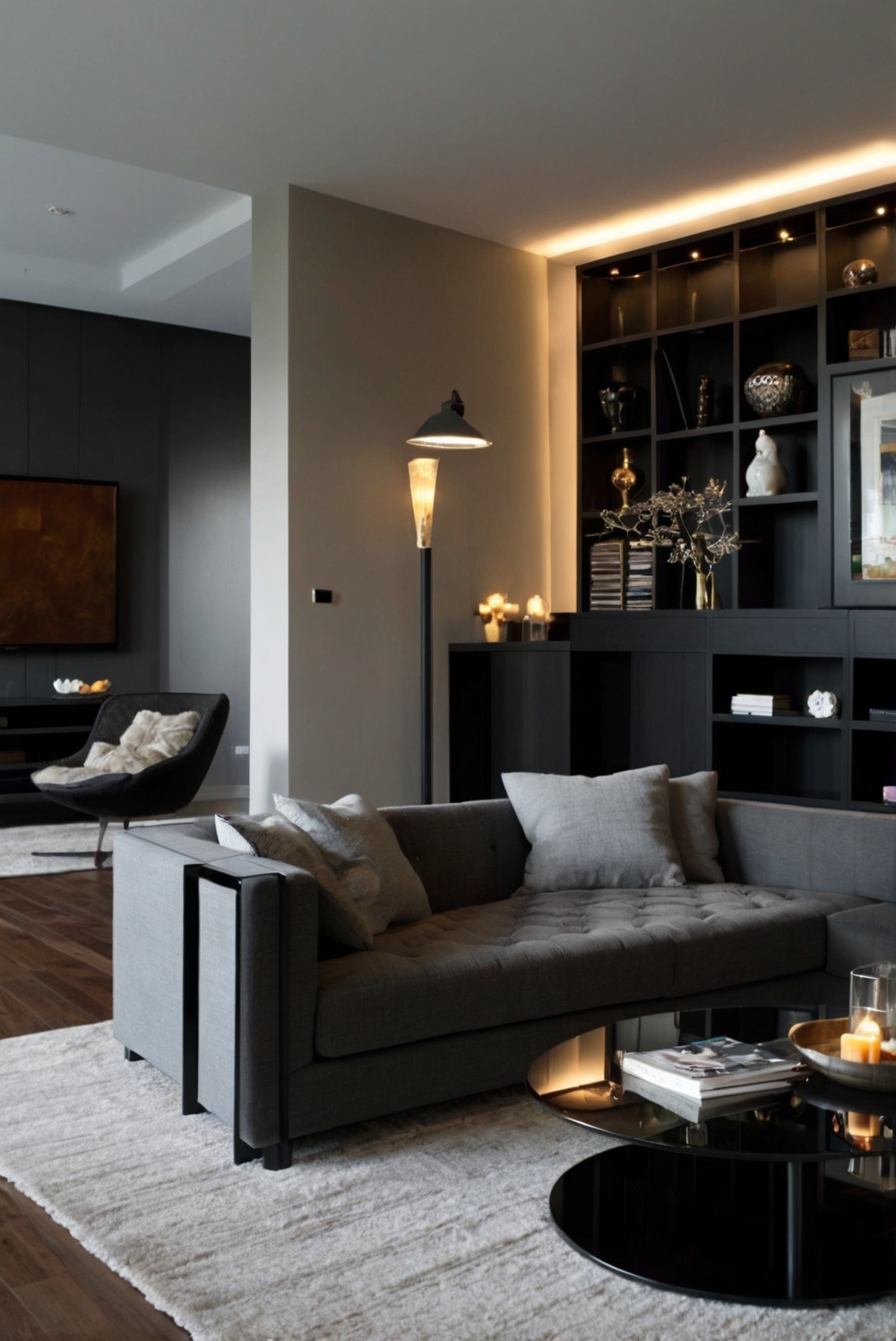 Stunning Black Living Room Ideas: Upgrade Your Space with Modern Design ...