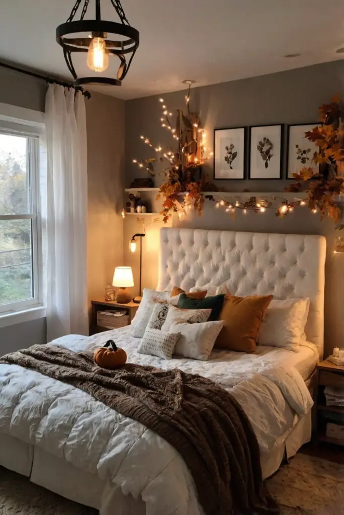 Cozy bedroom decor, Bedroom upgrade ideas, Fall bedding essentials, Bedroom furniture trends, Cozy bedroom accessories