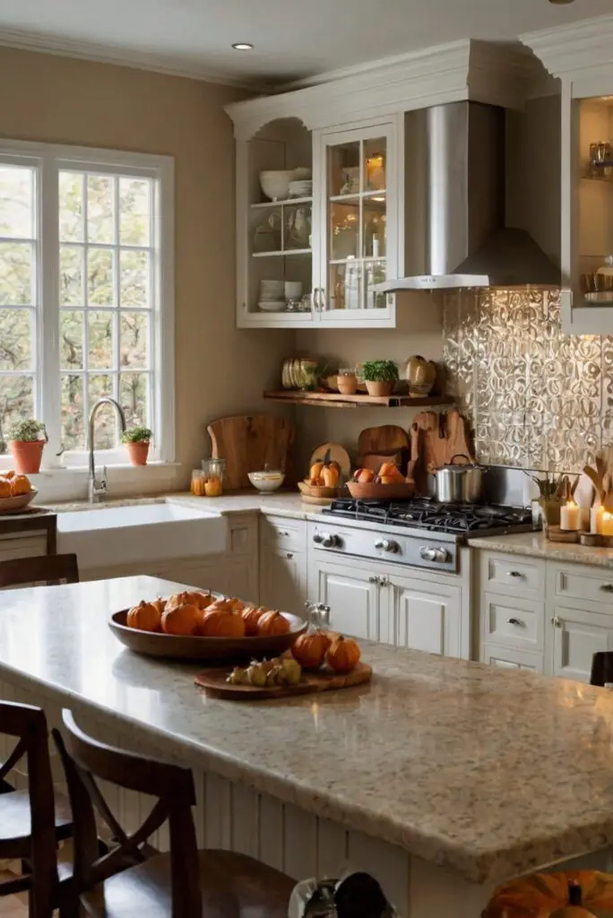 Fall kitchen decor, Kitchen renovation ideas, Interior design inspiration, Luxury home decor, High-end kitchen appliances