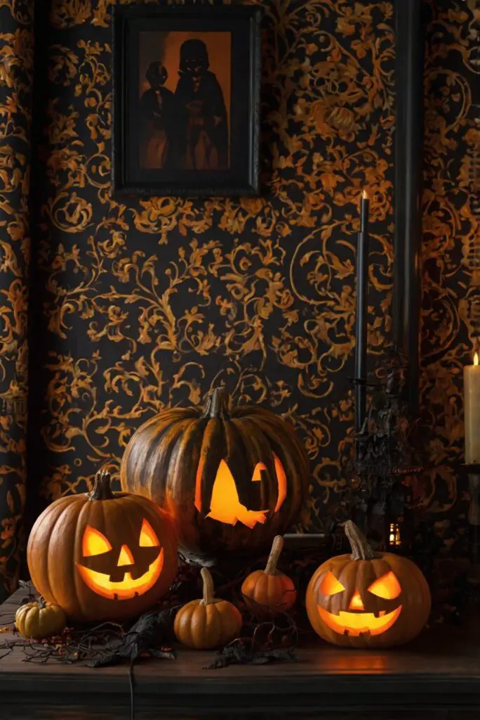 Halloween decor, Haunted house, Creepy atmosphere, Spooky accessories, Ghostly decorations