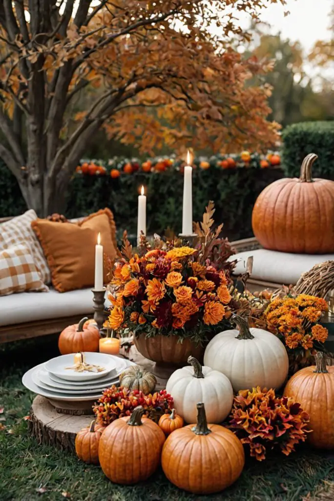 Thanksgiving outdoor decor, Outdoor Thanksgiving decorations, Thanksgiving yard decor, Thanksgiving porch decor, Fall outdoor decor