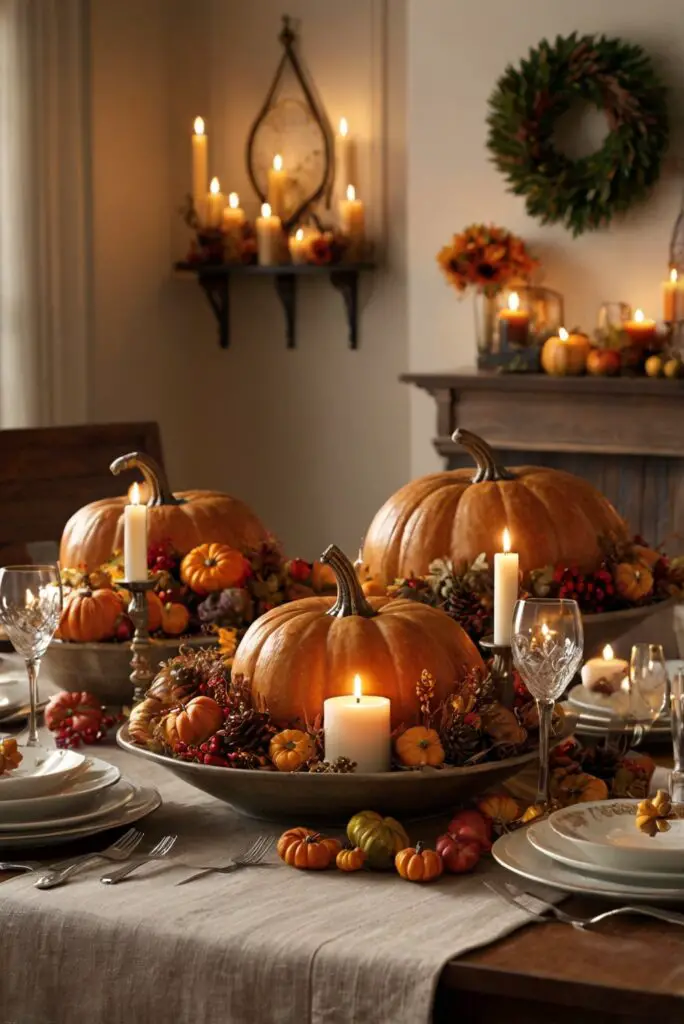 Thanksgiving decorations, Thanksgiving home decor, Thanksgiving table settings, Thanksgiving centerpiece ideas, Thanksgiving party supplies