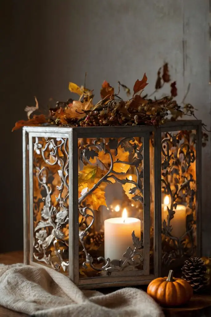 Fall home decor, Home interior design, Seasonal decorations, Elegant home decor, Cozy living room