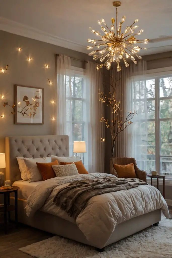 Fall room decor, Interior design ideas, Home renovation, Cozy living space, Room makeover