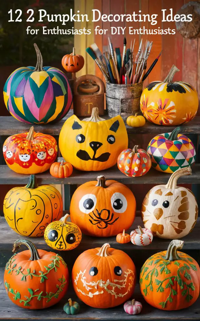 pumpkin painting, fall decor, DIY crafts, autumn decoration, seasonal art