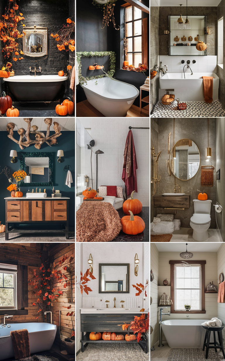 12 Beautiful Ideas for Fall Bathroom - West Pear Interiors