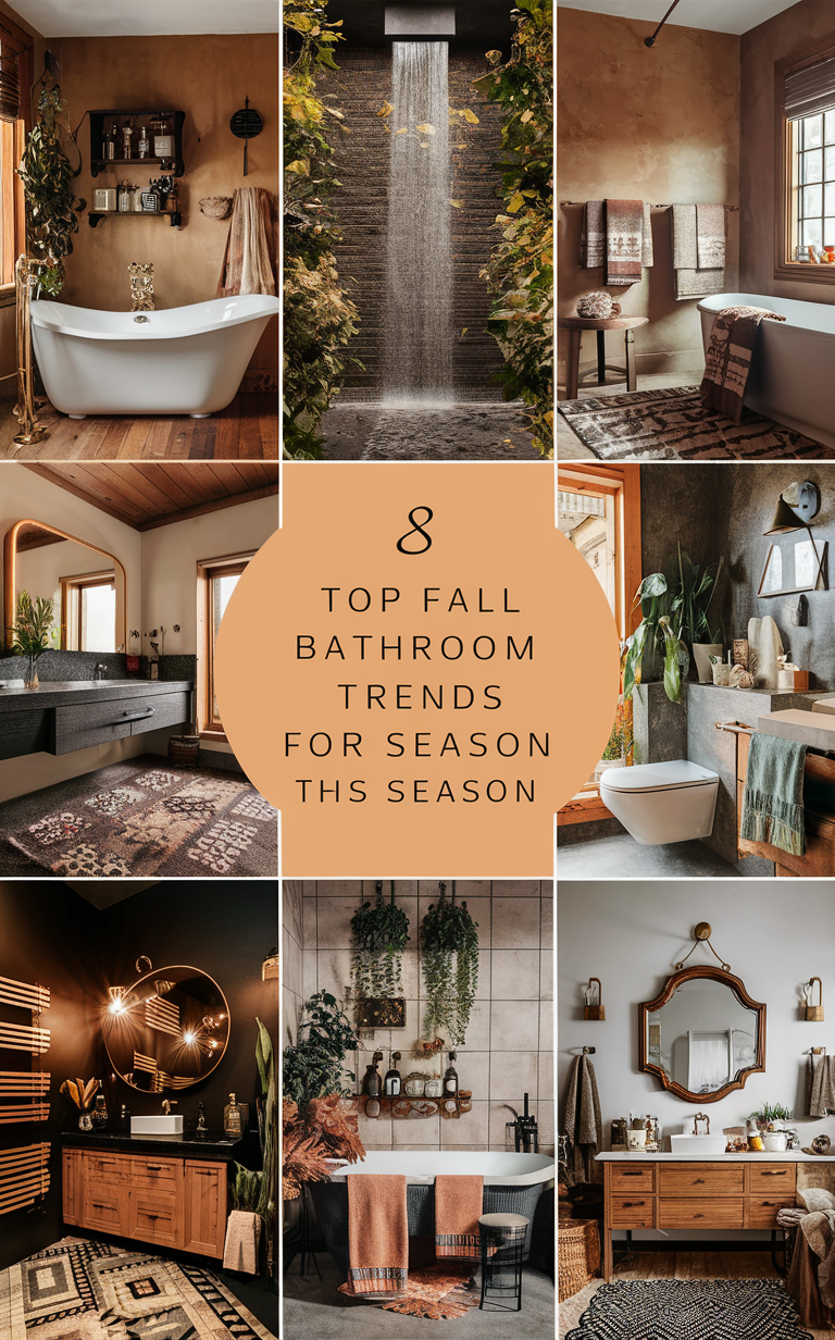 14 Best Fall Bathroom Ideas - West Pear Interiors