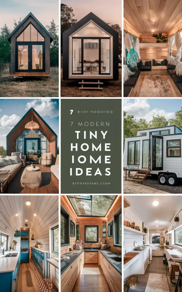 Tiny House Floor Plans, Small House Design, Micro Home Layouts, Compact Living Design, Affordable Tiny Houses