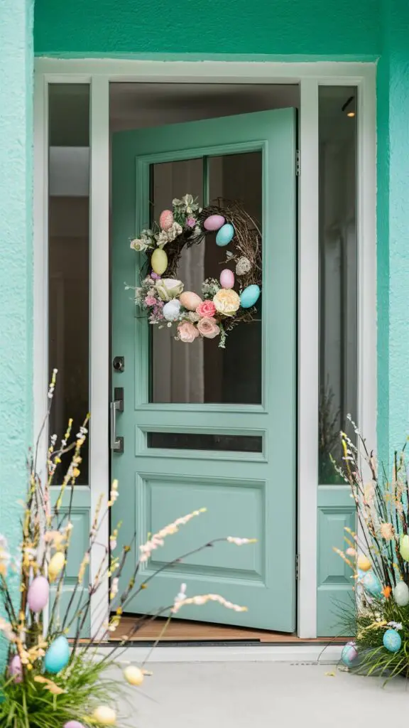 Entryway ,Turquoise ,Makeover Your Entryway,Cozy Interiors 