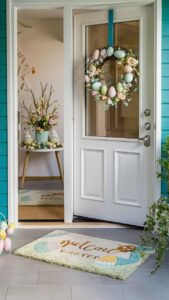 Entryway ,Turquoise ,Makeover Your Entryway,Cozy Interiors