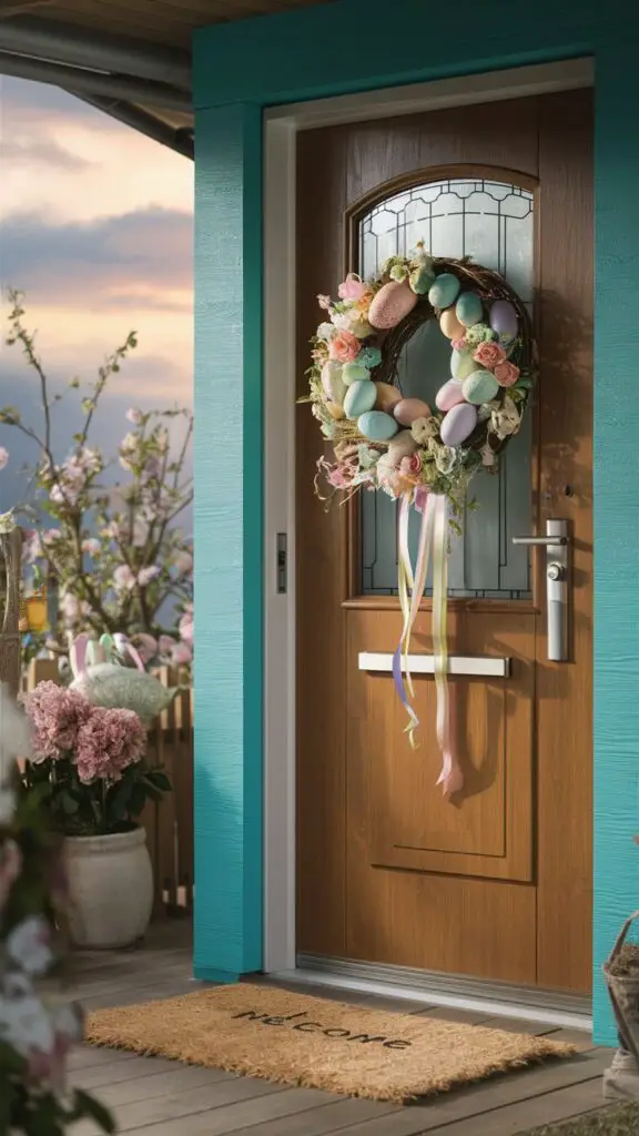 Entryway ,Turquoise ,Makeover Your Entryway,Cozy Interiors 