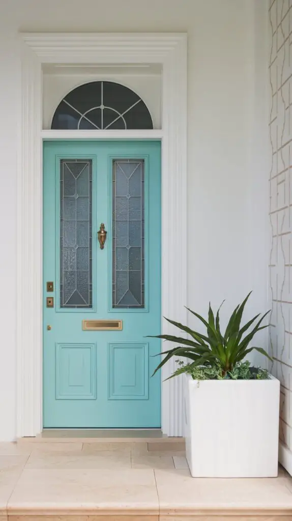 Entryway ,Turquoise ,Makeover Your Entryway,Cozy Interiors 