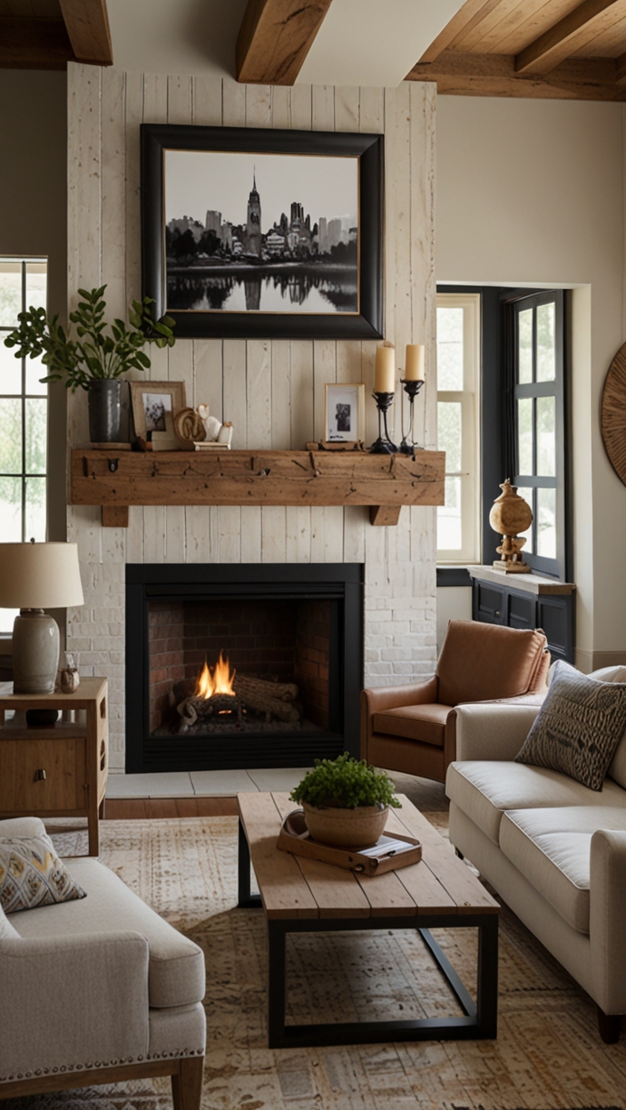 Modern Farmhouse Living Room Interior Ideas for a Fresh 2025 Look ...