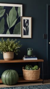 Navy Blue, Sage Green, Home Makeover, Paint Trends,Interior Refresh, Paint Palette, Color Trends, Elegant Spaces