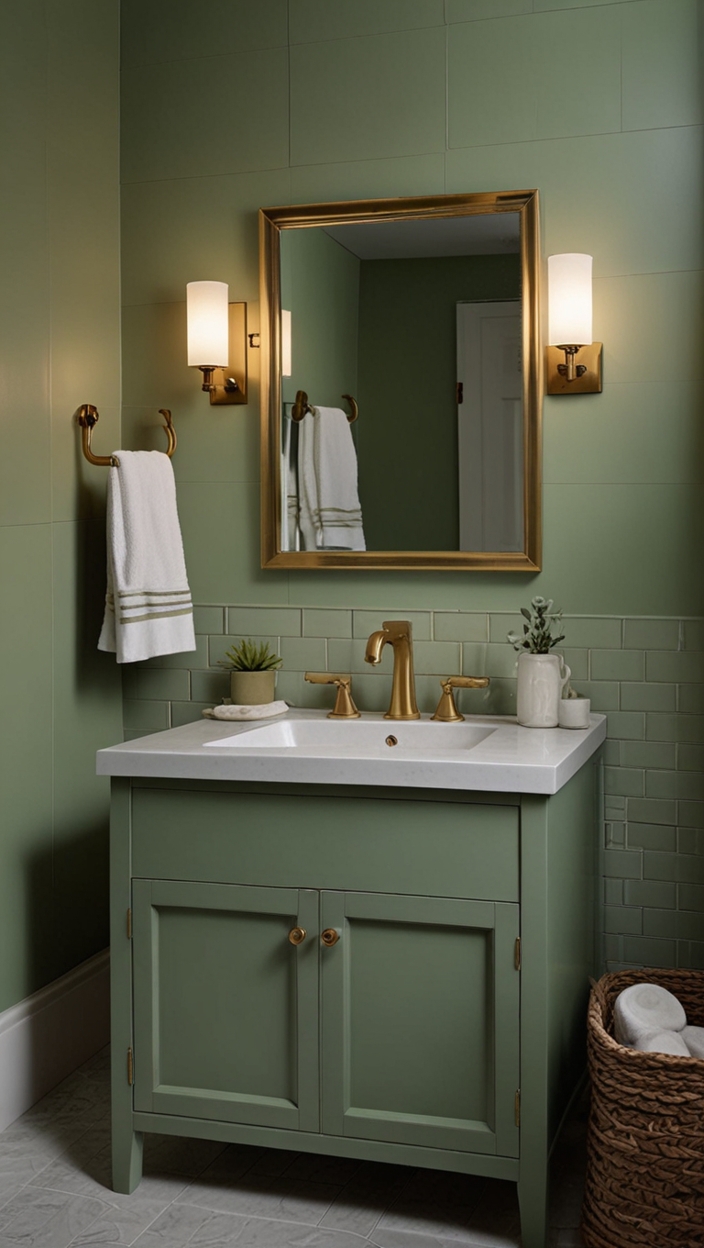 BEST Sage Green Bathroom Designs in 2025 for a Dreamy Décor - West Pear ...