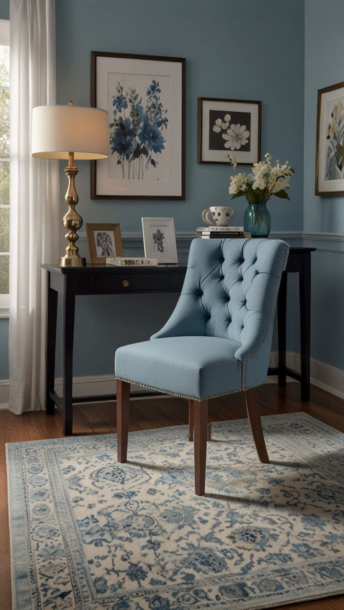 Upgrade your workspace with these 21 light blue home office designs ...