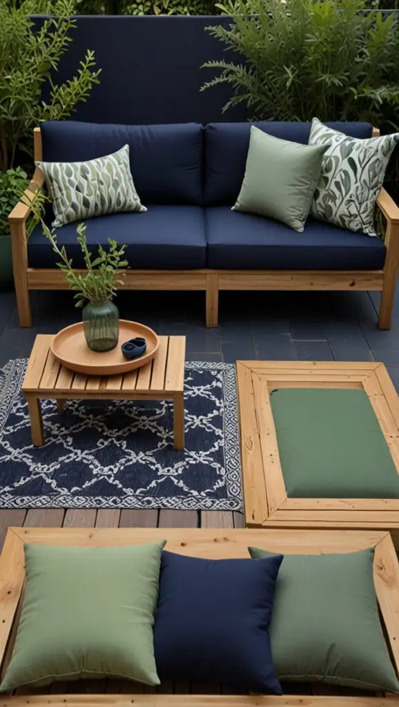 Navy Blue, Sage Green, Home Makeover, Paint Trends,Interior Refresh, Paint Palette, Color Trends, Elegant Spaces