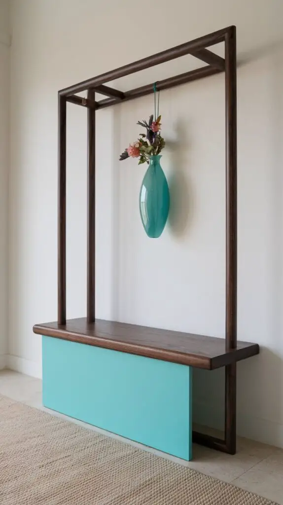 Entryway ,Turquoise ,Makeover Your Entryway,Cozy Interiors 