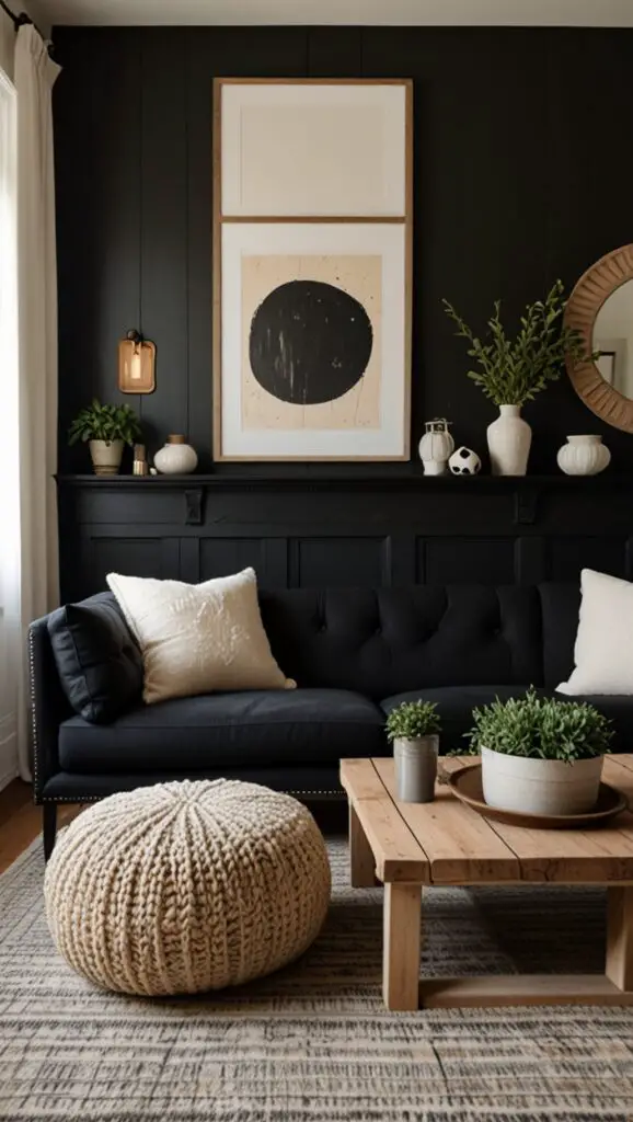  Black Couch,designer living room furniture,new Livingroom design, modern Livingroom design, modern Livingroom designs, modern wood Livingroom frame,modern Livingroom, moody decor, cozy interiors, sophisticated style,modern Livingroom,modern sofas
