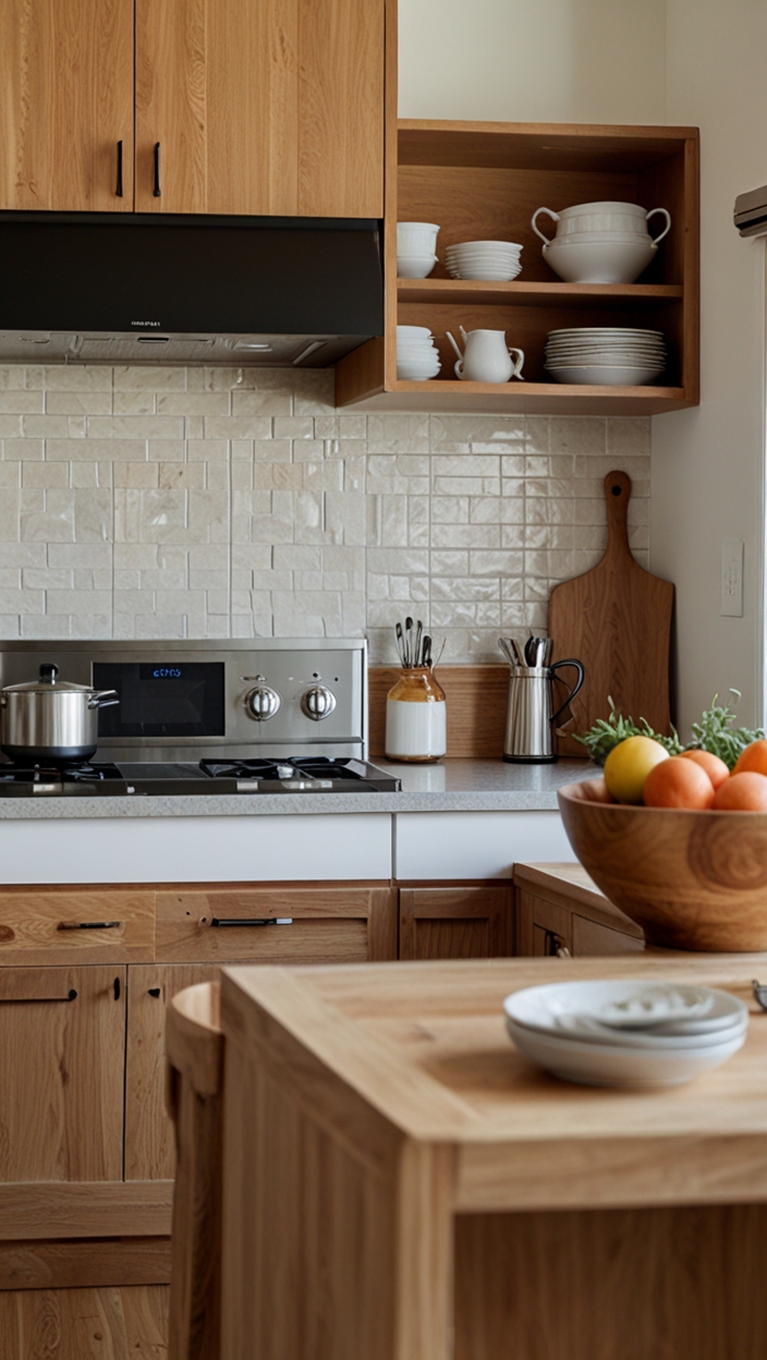 Modern Natural Wood Kitchen Cabinets Ideas Next Makeover You’ll Love ...