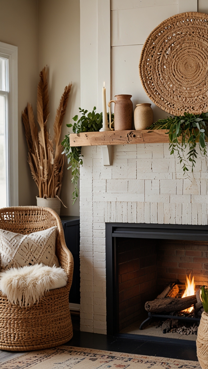 Spring Fireplace Mantel Decorating Ideas – Upgrade with a 2025 Palette ...