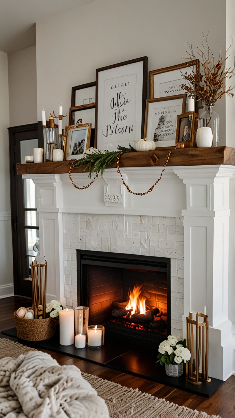 Spring Fireplace Mantel Decorating Ideas – Upgrade with a 2025 Palette ...
