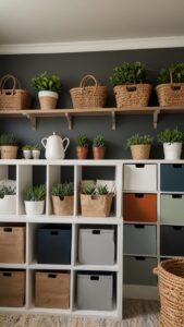 Farmhouse office decor, Country farmhouse office, Farmhouse office furniture, Farmhouse office design ideas, Farmhouse office renovation
