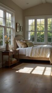 Eider White paint, Gorgeous Window Views, Home Renovation Ideas, Interior Design Inspiration, White Paint Color Ideas
