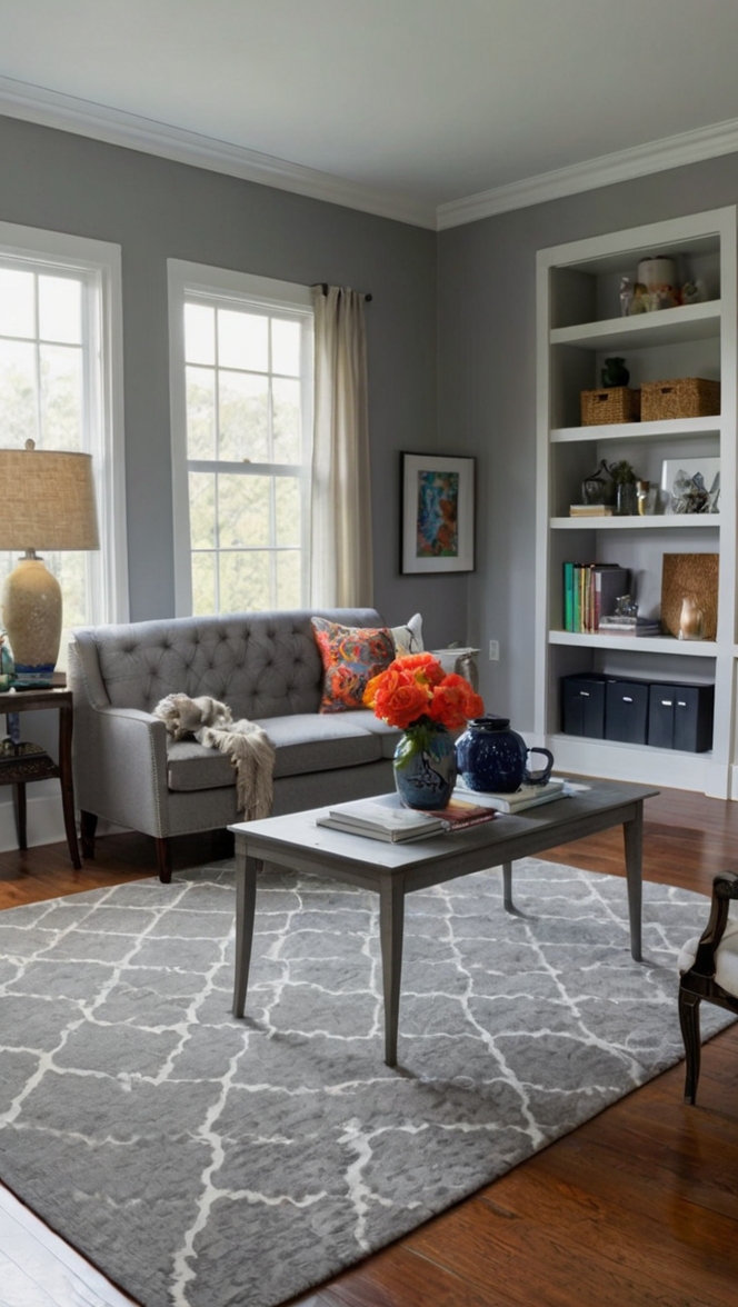 Gray office decor, Professional office design, Modern office furniture, Sophisticated office interior, Neutral office color scheme