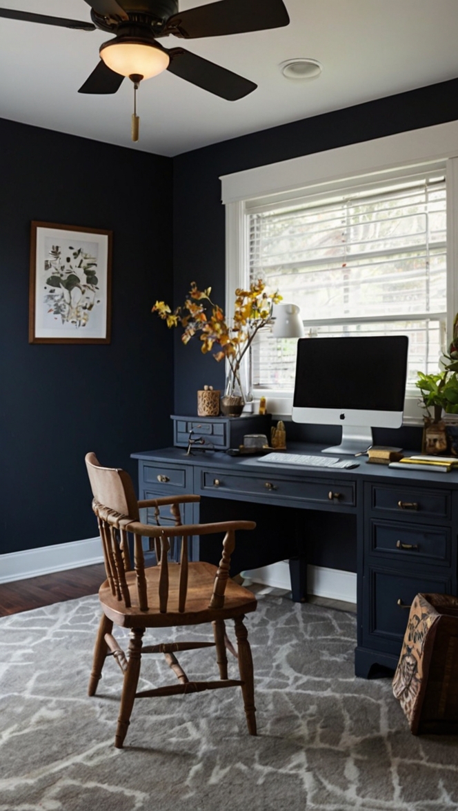 workspace design ideas, home office decor, interior design inspiration, elegant office space, modern office furniture