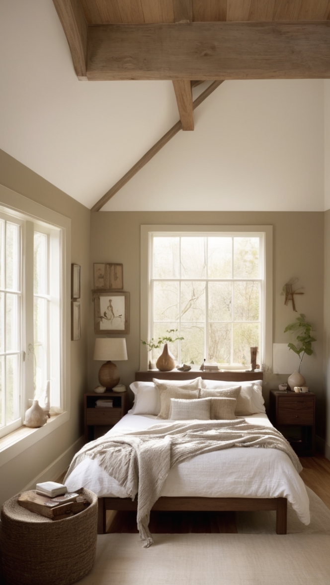 Dark wood furniture, solid wood bed, antique wooden dresser, rustic wood nightstand, wooden canopy bed 