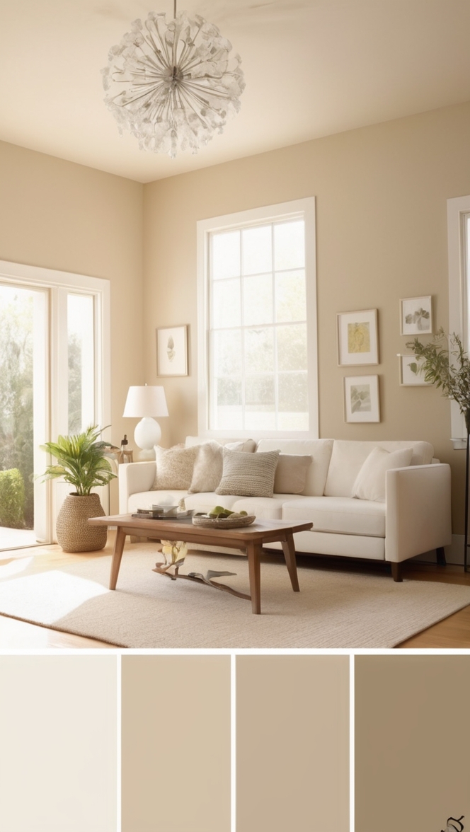 minimalist living room design, Scandinavian living room decor, modern living room furniture, neutral color palette, luxury home decor