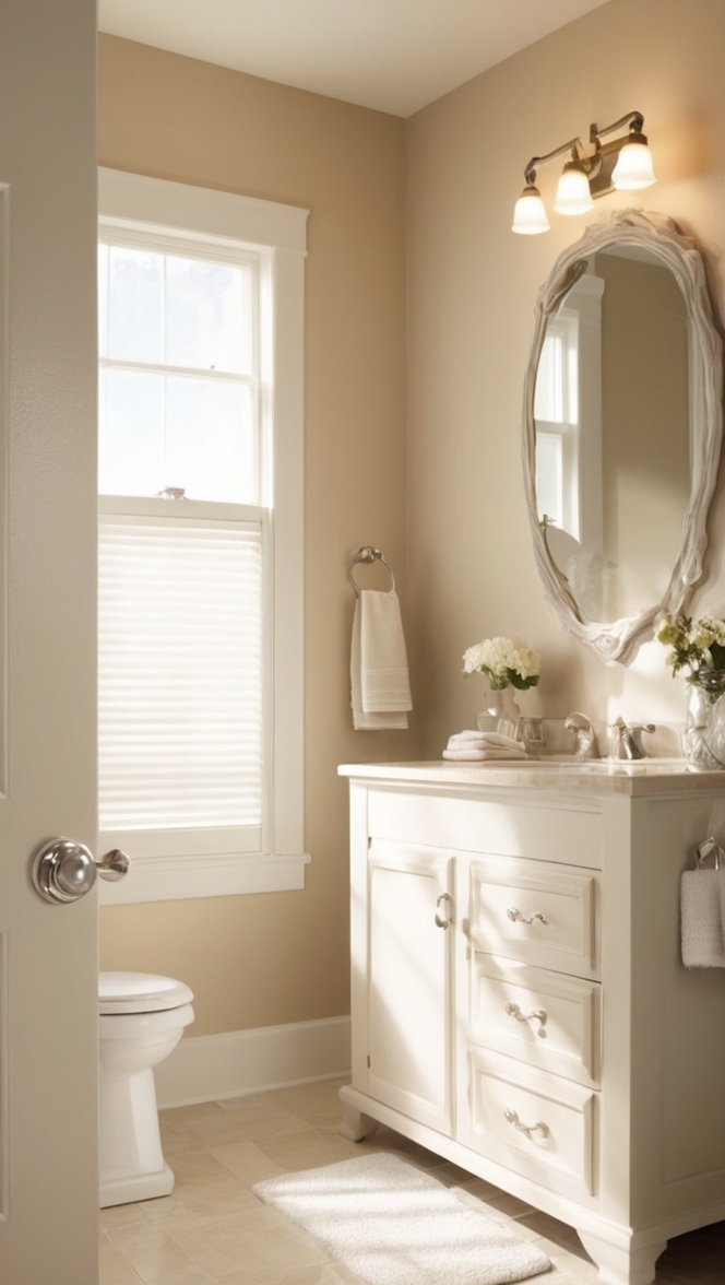 beige bathroom tiles, cream bathroom tiles, neutral bathroom tiles, sand colored tiles, taupe bathroom tiles