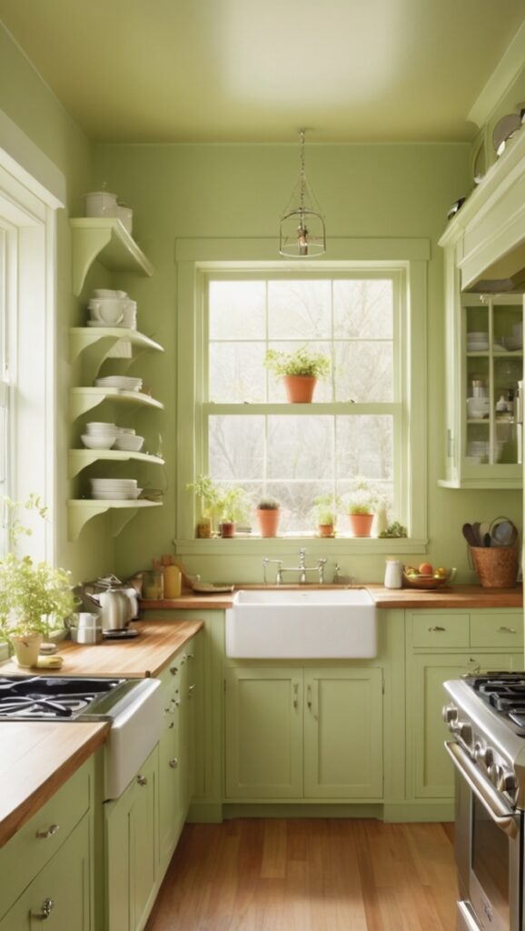 cozy kitchen decor, green kitchen remodel, sustainable kitchen design, eco-friendly kitchen ideas, organic kitchen renovation