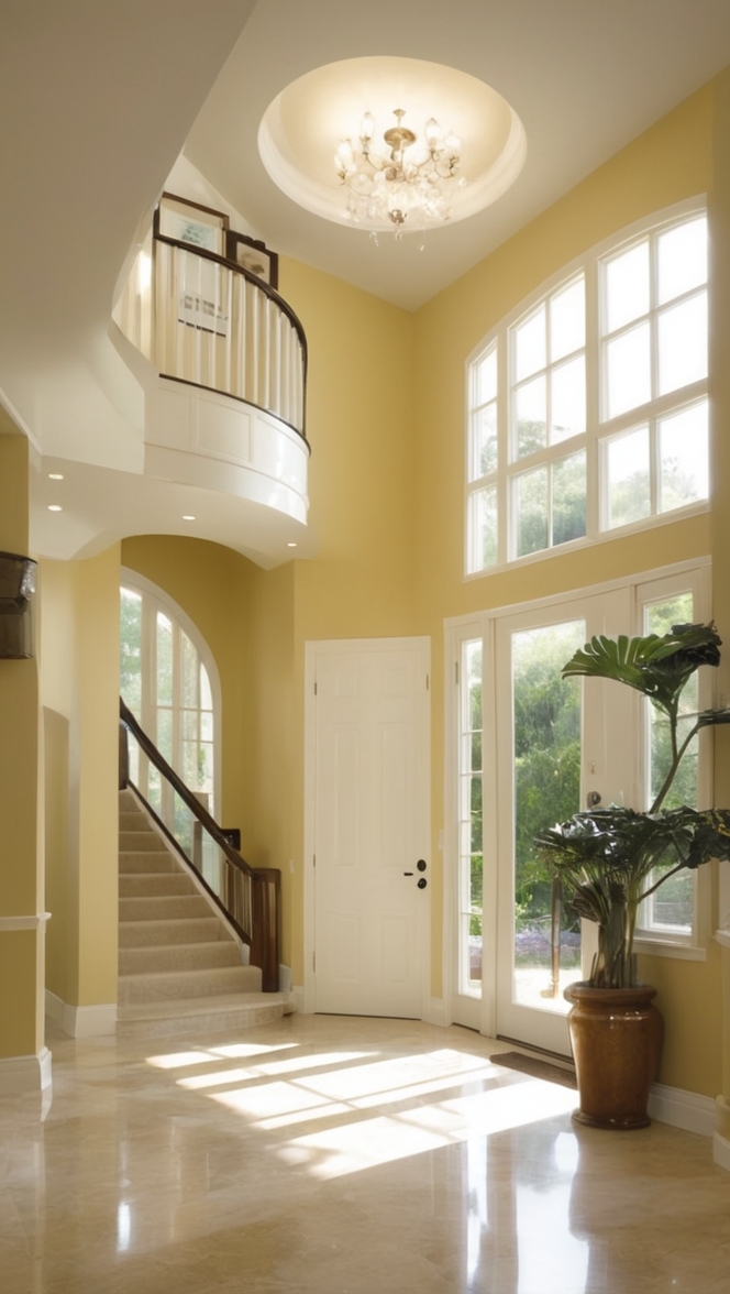 home entrance decoration, home entryway design, foyer interior design, front hall decor, welcoming entryway design 