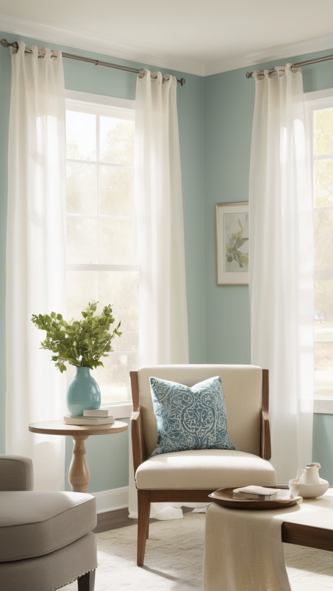 minimalist curtains, modern living room, designer curtains, luxury home decor, stylish window treatments